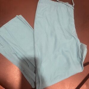Teal scrub Cherokee Pants L